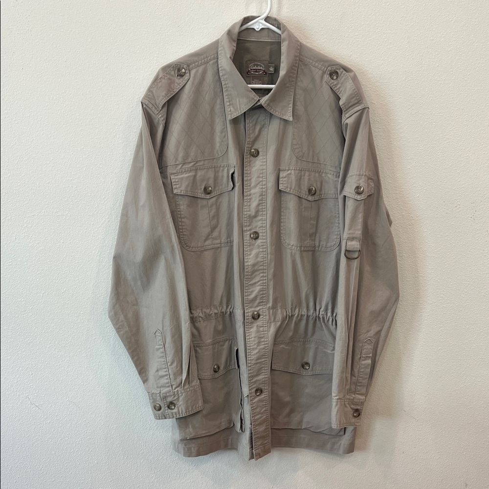 Vintage Cabela's Men's Beige Field Jacket XLT LIKE NEW